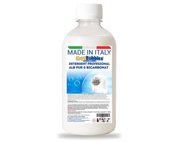 Detergent Alb Pur + Bicarbonat Profesional